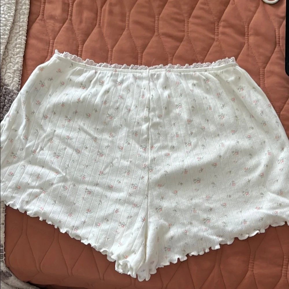 American Eagle Floral Spaghetti Strap Pajama Set - Picture 4 of 6